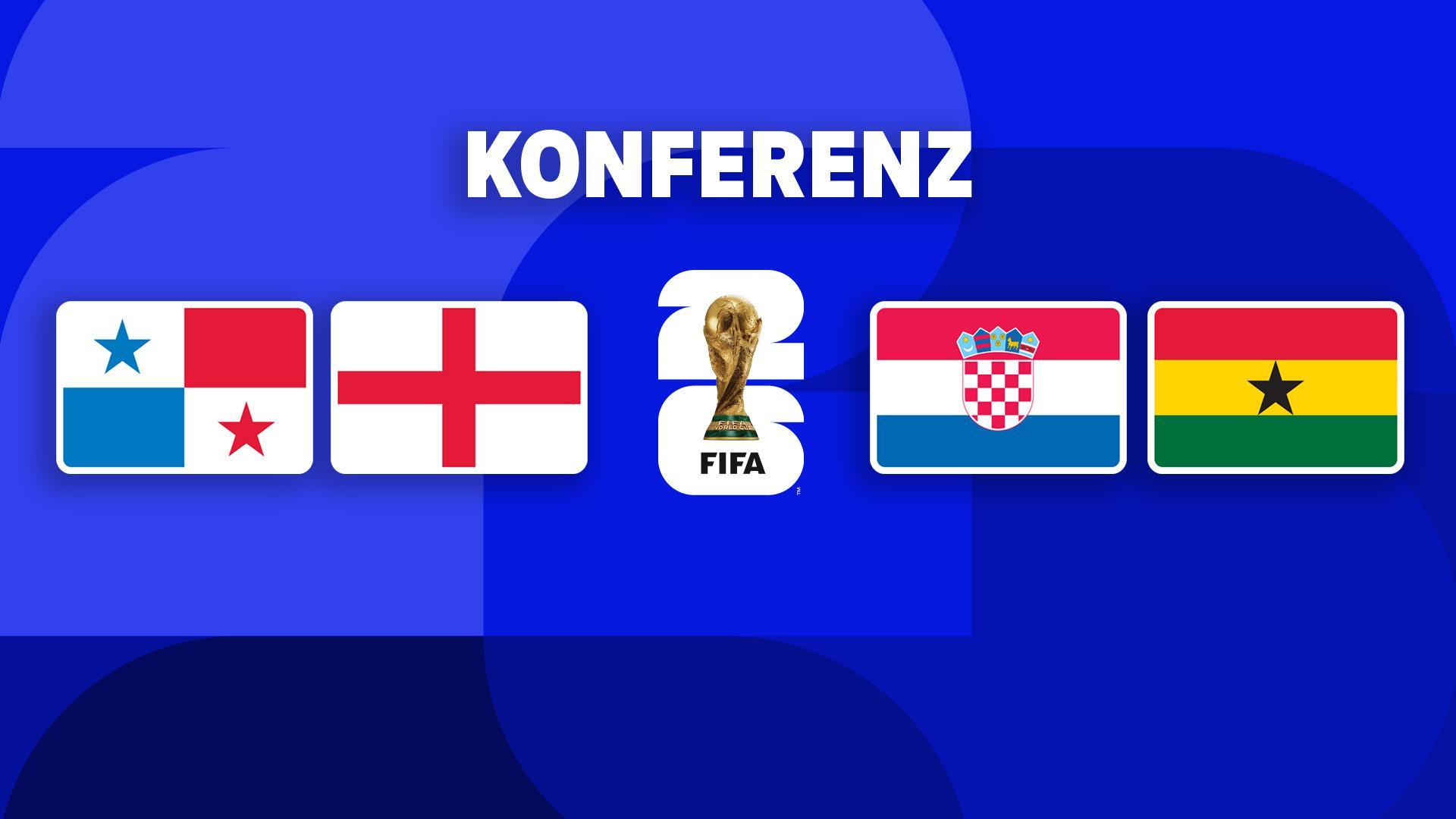 Werbemotiv mit den Flaggen der spielenden Nationen